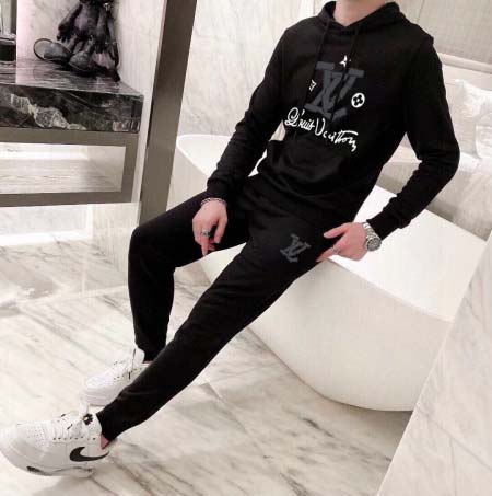 2025年4月2日入荷新作Louis Vuitton春秋メンズ 上下セットM-5XL/zhan工場