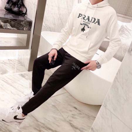 2025年4月2日入荷新作PRADA春秋メンズ 上下セットM-5XL/zhan工場