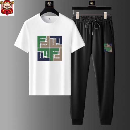 2025年4月2日入荷新作FENDI夏メンズ 上下セットM-5XL/zhan工場