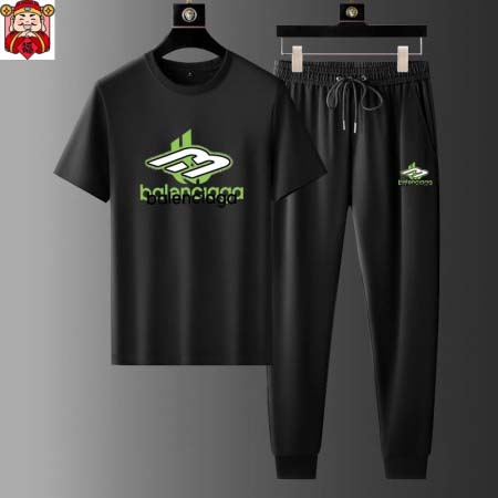2025年4月2日入荷新作BALENCIAGA夏メンズ 上下セットM-5XL/zhan工場