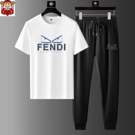 2025年4月2日入荷新作FENDI夏メンズ 上下セットM-5XL/zhan工場