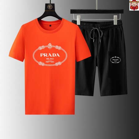 2025年4月2日入荷新作PRADA夏メンズ 上下セットM-5XL/zhan工場