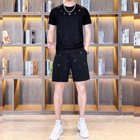 2025年4月2日入荷新作PRADA夏メンズ 上下セットM-5XL/zhan工場