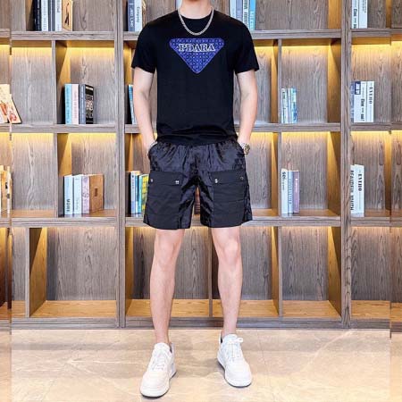 2025年4月2日入荷新作PRADA夏メンズ 上下セットM-5XL/zhan工場