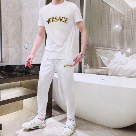 2025年4月2日入荷新作VERSACE夏メンズ 上下セットM-5XL/zhan工場