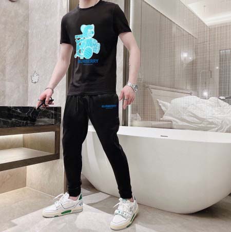 2025年4月2日入荷新作BURBERRY夏メンズ 上下セットM-5XL/zhan工場