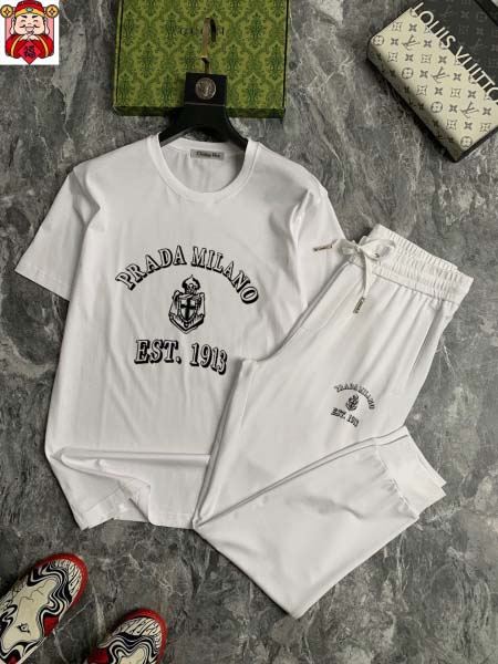 2025年4月2日入荷新作PRADA夏メンズ 上下セットM-5XL/zhan工場