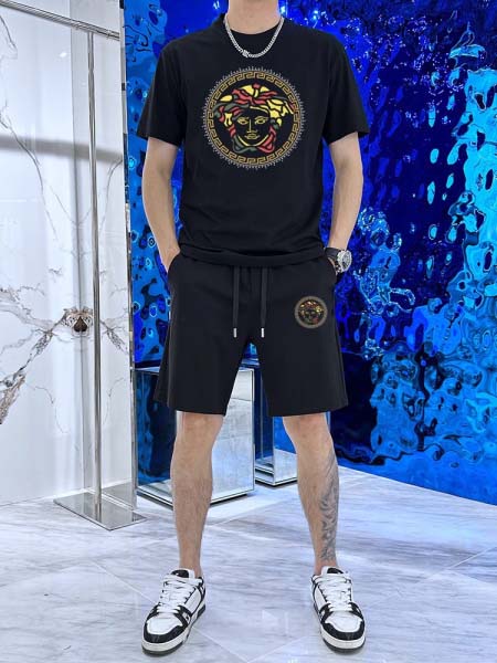 2025年4月2日入荷新作VERSACE夏メンズ 上下セットM-5XL/zhan工場