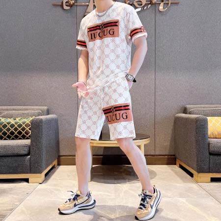 2025年4月2日入荷新作GUCCI夏メンズ 上下セットM-5XL/zhan工場