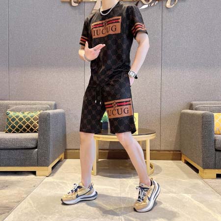 2025年4月2日入荷新作GUCCI夏メンズ 上下セットM-5XL/zhan工場