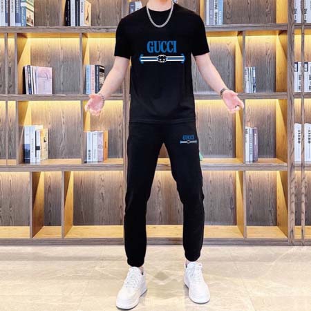 2025年4月2日入荷新作GUCCI夏メンズ 上下セットM-5XL/zhan工場