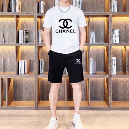 2025年4月2日入荷新作CHANEL夏メンズ 上下セットM-5XL/zhan工場