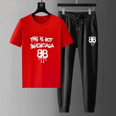 2025年4月2日入荷新作BALENCIAGA夏メンズ 上下セットM-5XL/zhan工場