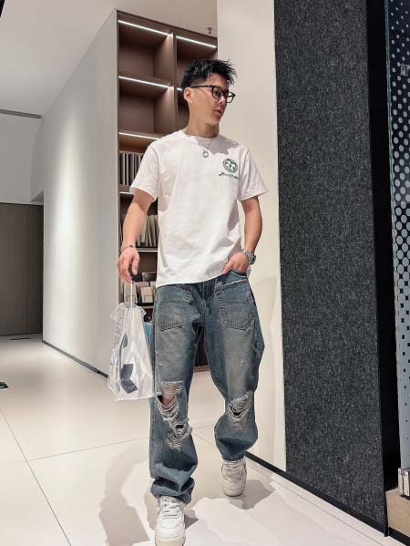 2025年4月3日入荷新作Louis Vuitton半袖 Tシャツ高級品/LD工場