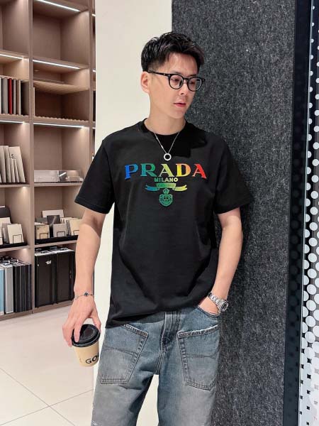 2025年4月3日入荷新作Prada半袖 Tシャツ高級品/LD工場