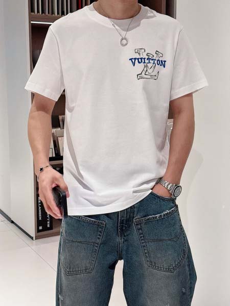 2025年4月3日入荷新作Louis Vuitton半袖 Tシャツ高級品/LD工場