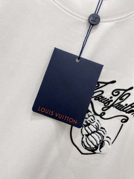 2025年4月3日入荷新作Louis Vuitton半袖 Tシャツ高級品/LD工場