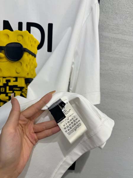 2025年4月4日入荷新作Fendi半袖 Tシャツ高級品/LD工場