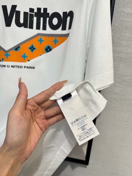 2025年4月4日入荷新作Louis Vuitton半袖 Tシャツ高級品/LD工場
