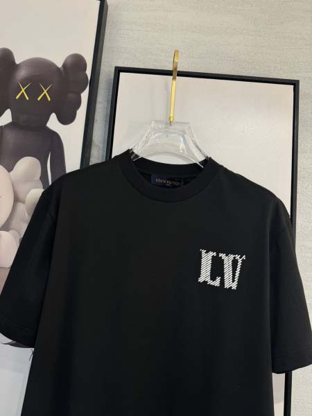 2025年4月4日入荷新作Louis Vuitton半袖 Tシャツ高級品/LD工場