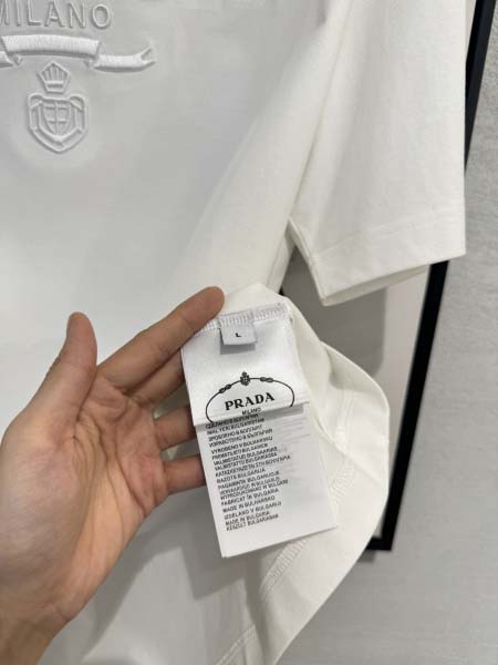 2025年4月4日入荷新作Prada半袖 Tシャツ高級品/LD工場