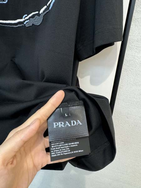 2025年4月4日入荷新作Prada半袖 Tシャツ高級品/LD工場