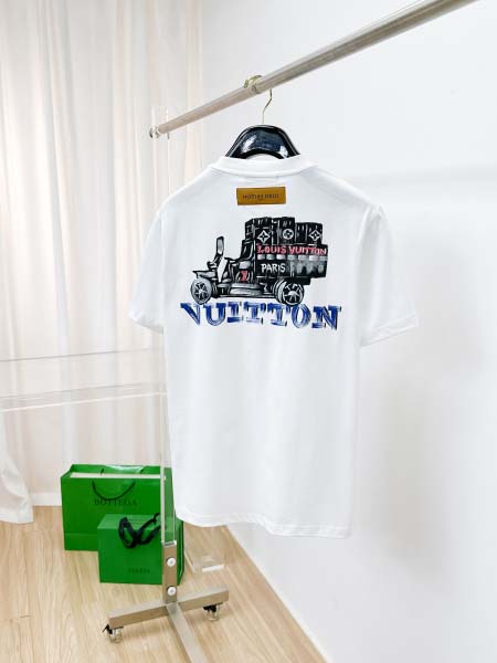 2025年4月4日入荷新作Louis Vuitton半袖 Tシャツ高級品/LD工場