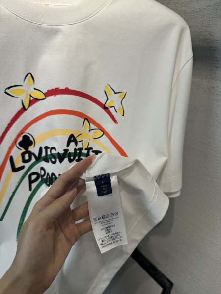 2025年4月4日入荷新作Louis Vuitton半袖 Tシャツ高級品/LD工場