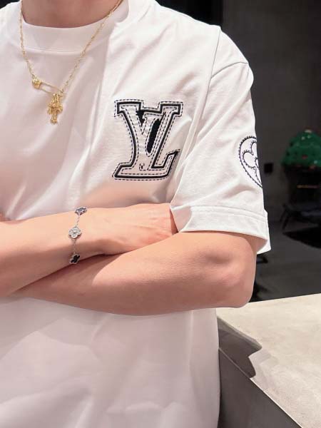 2025年4月6日入荷新作Louis Vuitton半袖 Tシャツ高級品/LD工場