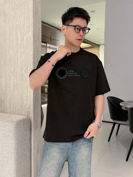 2025年4月6日入荷新作Louis Vuitton半袖 Tシャツ高級品/LD工場