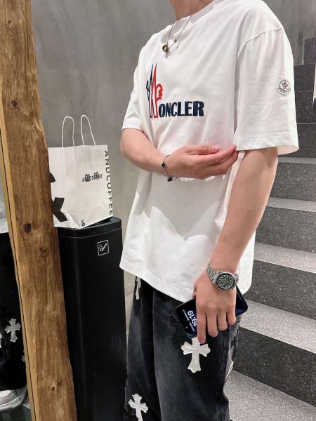2025年4月6日入荷新作Moncler半袖 Tシャツ高級品/LD工場