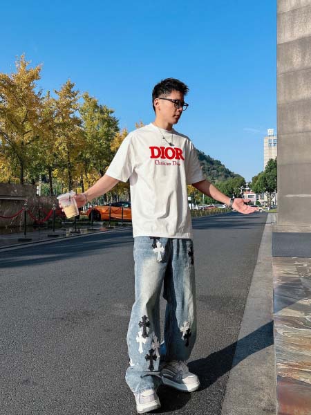 2025年4月6日入荷新作Dior半袖 Tシャツ高級品/LD工場