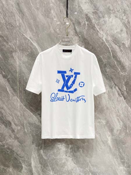 2025年4月6日入荷新作Louis Vuitton半袖 Tシャツ高級品/LD工場
