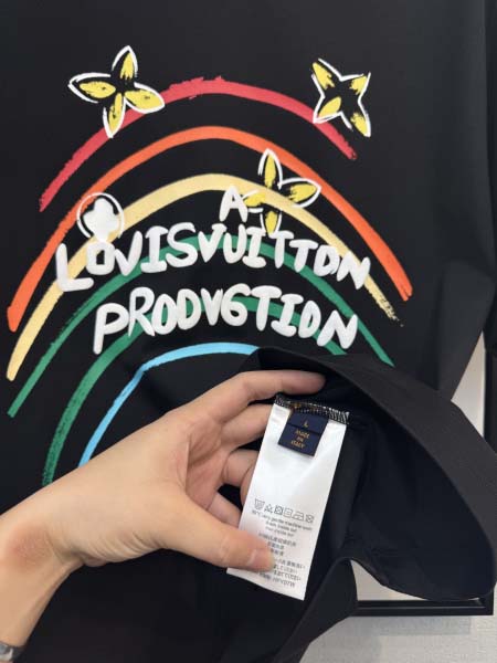 2025年4月6日入荷新作Louis Vuitton半袖 Tシャツ高級品/LD工場