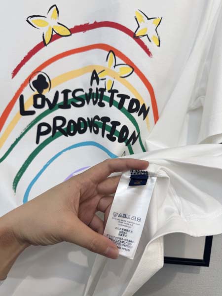 2025年4月6日入荷新作Louis Vuitton半袖 Tシャツ高級品/LD工場