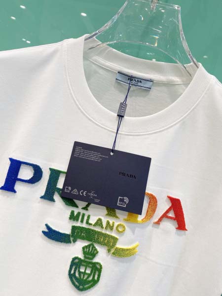 2025年4月6日入荷新作Prada半袖 Tシャツ高級品/LD工場