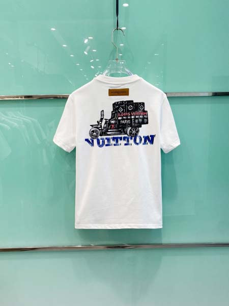 2025年4月6日入荷新作Louis Vuitton半袖 Tシャツ高級品/LD工場
