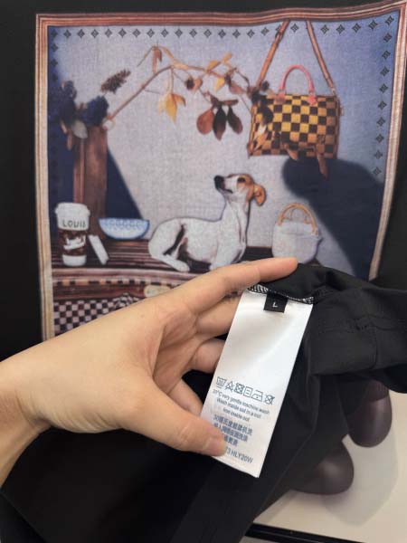 2025年4月6日入荷新作Louis Vuitton半袖 Tシャツ高級品/LD工場