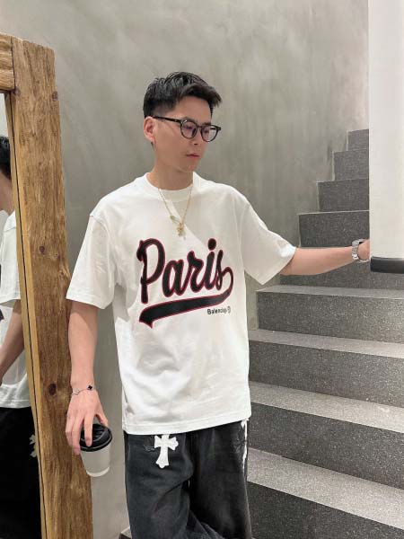 2025年4月6日入荷新作BALENCIAGA半袖 Tシャツ高級品/LD工場