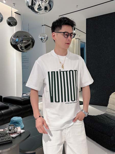 2025年4月6日入荷新作Louis Vuitton半袖 Tシャツ高級品/LD工場