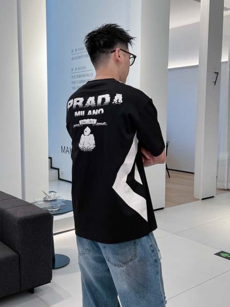 2025年4月6日入荷新作Prada半袖 Tシャツ高級品/LD工場