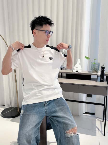 2025年4月6日入荷新作Prada半袖 Tシャツ高級品/LD工場