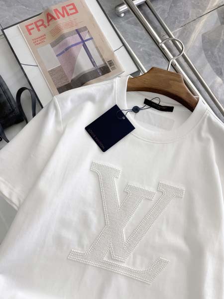 2025年4月8日入荷新作Louis Vuitton半袖 Tシャツ高級品/LD工場