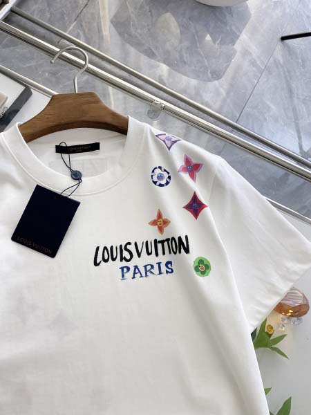 2025年4月8日入荷新作Louis Vuitton半袖 Tシャツ高級品/LD工場