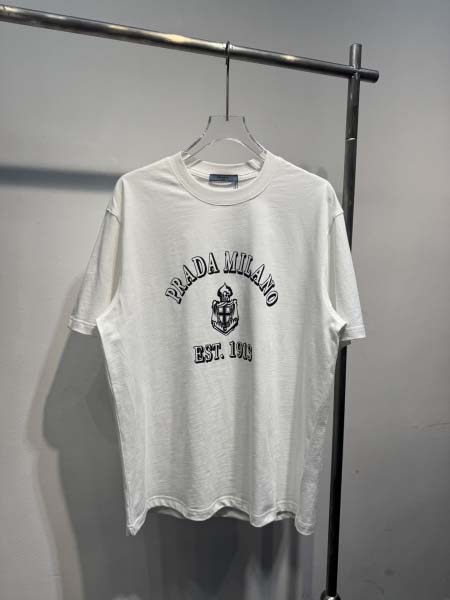 2025年4月8日入荷新作Prada半袖 Tシャツ高級品/MP工場