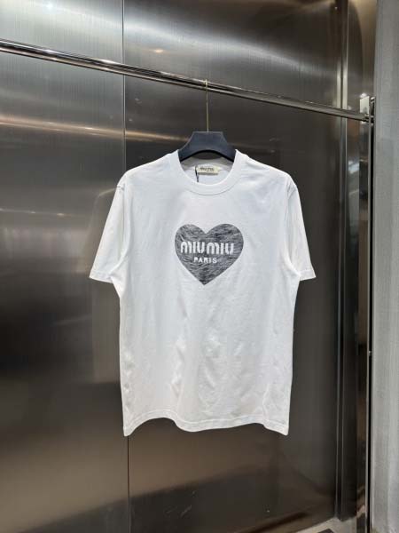 2025年4月9日入荷新作Miumiu半袖 Tシャツ高級品/MP工場