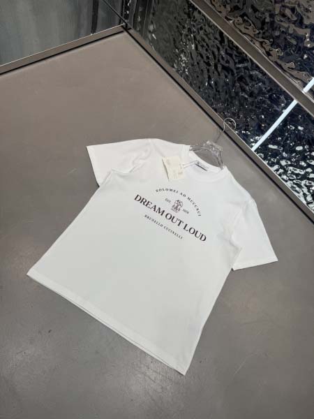 2025年4月9日入荷新作Brunello Cucinelli半袖 Tシャツ高級品/MP工場