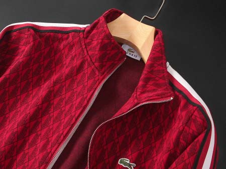 2025年4月9日入荷新作LACOSTE春秋上下セット メンズ誕生日プレゼントは高級感/yich工場