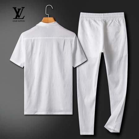 2025年4月9日入荷新作Louis Vuitton夏服 上下セット メンズ誕生日プレゼントは高級感/LD工場
