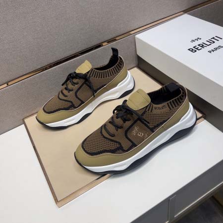 2025年4月10日入荷新品BERLUTIおすすめ人気メンズ靴本革製ギフト/誕生日/TL工場